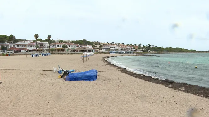El temporal també arriba a Menorca i a les Pitiüses
