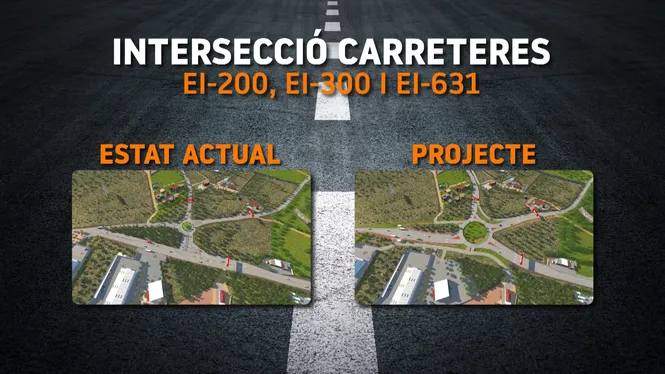 L’any que ve es preveu l’inici de la construcció d’una rotonda a l’encreuament dels caçadors a Eivissa
